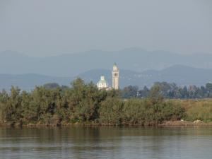 265) Laguna di Grado - Chiesa S Maria di Barbana