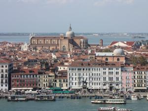 461) Venedig - Rundblick von S Giorgio Maggiore - Santi Giovanni e Paolo und Anleger S Zaccaria