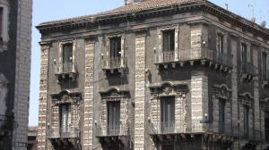 159 12-547 Catania - Rokoko-Haus am Piazza Duomo  SUed-West 